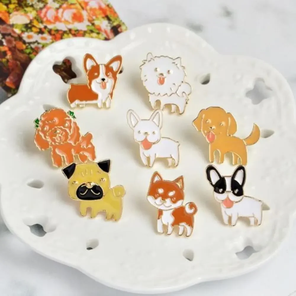 Puppy Dog Pin Brooch